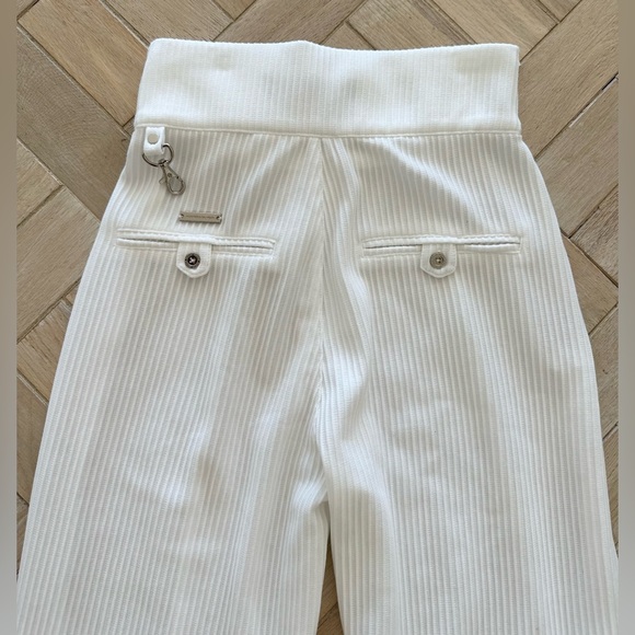 Maniere de Voir White Pants/Trousers US2 New - Picture 8 of 9